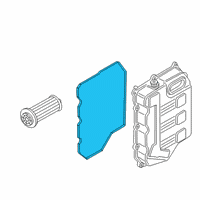 OEM 2020 Ford Escape Side Cover Gasket Diagram - JM5Z-7F396-A