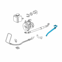 OEM 2006 Chrysler Crossfire Hose-Delivery Line Diagram - 5097967AA