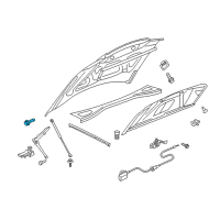 OEM 2005 Dodge Magnum Stud Diagram - 6508306AA