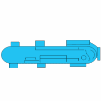 OEM Dodge Viper Lamp-Back-Up And Turn Signal Diagram - 4865488AF