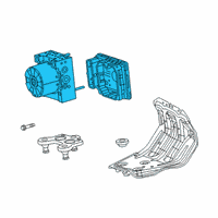 OEM 2022 Jeep Gladiator ANTI-LOCK BRAKE SYSTEM Diagram - 68502583AD