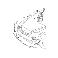 OEM 2006 Lexus RX330 Relay, Headlamp Cleaner Control Diagram - 85942-48010