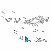 OEM Cadillac XTS Knuckle Diagram - 23234858