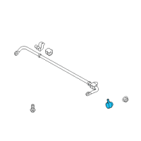OEM 2013 Hyundai Genesis Coupe Link Assembly-Rear Stabilizer, LH Diagram - 55530-2M000