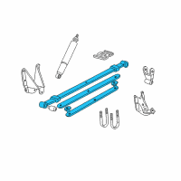 OEM 1998 Ford F-250 Leaf Spring Diagram - 4L3Z-5560-XA