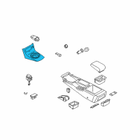 OEM Infiniti Boot Assy-Console Diagram - J6935-AL800