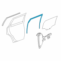 OEM 2008 Saturn Vue Run Channel Diagram - 96857717