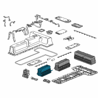 OEM 2016 Chevrolet Volt Battery Diagram - 24289121