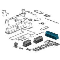 OEM Chevrolet Battery Diagram - 24289119