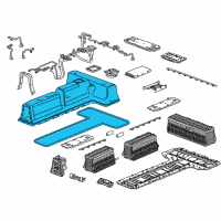 OEM Battery Cover Diagram - 24293128