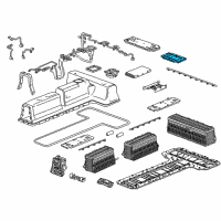 OEM 2019 Chevrolet Volt Battery Cover Diagram - 24293709