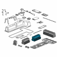 OEM 2016 Chevrolet Volt Battery Diagram - 24289122