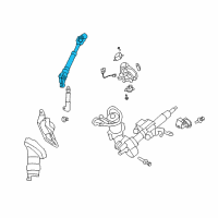 OEM 2012 Toyota Corolla Intermed Shaft Diagram - 45260-02110