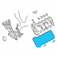 OEM 2015 Ford Mustang Valve Cover Gasket Diagram - ER3Z-6584-A