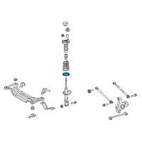 OEM 2012 Toyota Avalon Lower Insulator Diagram - 48258-33020