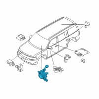 OEM Ford Flex Clock Spring Diagram - FG1Z-14A664-B