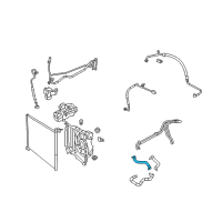 OEM 2009 Dodge Durango Hose-Heater Return Diagram - 68046462AA