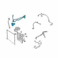 OEM 2009 Dodge Durango Line-A/C Suction And Liquid Diagram - 55361427AC