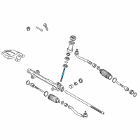 OEM 2014 Kia Forte Koup PINION Assembly-Steering Diagram - 565123X100