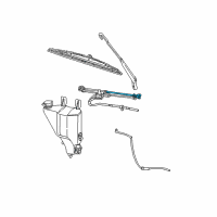 OEM 2007 Dodge Ram 2500 Module-Windshield Diagram - 55077098AL