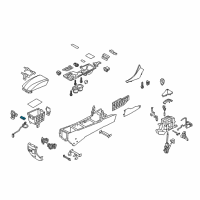 OEM Hyundai Holder Assembly-Button Start Diagram - 95490-2S200-9P