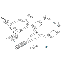 OEM 2020 Ford Mustang Converter Clamp Diagram - BR3Z-5A231-B