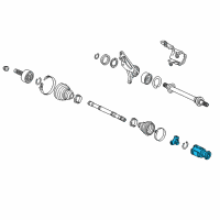 OEM 2015 Acura RLX Joint, Inboard Diagram - 44310-T2N-300