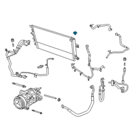 OEM 2020 Jeep Cherokee A/C Filter DRIER Diagram - 68406045AA