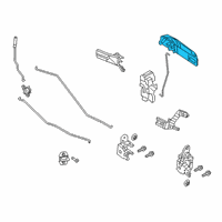 OEM 2019 Ram 2500 Exterior Door Diagram - 1GH19NRVAF