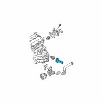 OEM Nissan Altima Inlet-Water Diagram - 13049-3Z001