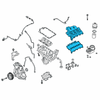 OEM 2021 Ford F-150 Valve Cover Diagram - 9X2Z-9424-A