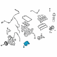 OEM 2018 Ford F-150 Oil Pan Diagram - JL3Z-6675-C