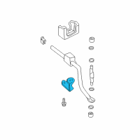 OEM 1995 Chrysler Cirrus Bracket-STABILIZER Bar Diagram - 4616088