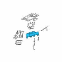 OEM 1999 Pontiac Grand Am Ignition Coil Housing Diagram - 19166100