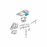 OEM 1994 Pontiac Grand Am Module Diagram - 19178834