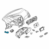 OEM 2013 Ford Focus Courtesy Lamp Diagram - BM5Z-13776-C