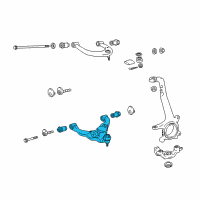 OEM 2021 Toyota Tacoma Lower Control Arm Diagram - 48069-04060