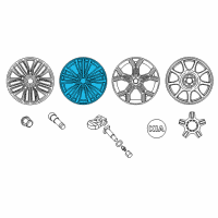 OEM 2020 Kia Stinger Wheel Assembly-Aluminum Diagram - 52910J5120