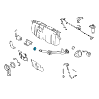 OEM 2011 Lincoln Town Car Filler Pipe Seal Diagram - 8W1Z-9072-A