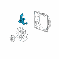 OEM 2005 Cadillac STS Adapter Diagram - 12597700