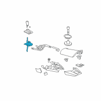 OEM Saturn Shifter Diagram - 15777204