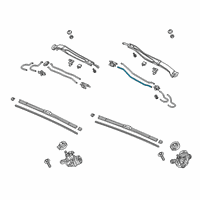 OEM 2018 Honda Clarity Tube (370) Diagram - 76895-TRT-A01