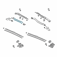 OEM 2019 Honda Clarity Tube (400) Diagram - 76869-TL4-G01