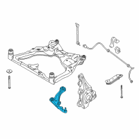 OEM 2013 Nissan Pathfinder Link Complete-Transverse, Rh Diagram - 54500-3JA0D