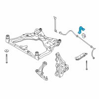 OEM 2017 Infiniti QX60 Clamp-Stabilizer Diagram - 54614-3JA0A