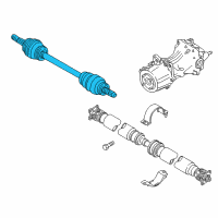 OEM 2016 Nissan Murano Shaft Assy-Rear Drive Diagram - 39600-5AA0A