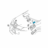 OEM Toyota Prius Plug-In Relay Diagram - 82641-71010