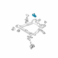 OEM 2005 Kia Spectra Bracket Assembly-TRANSAXLE Diagram - 4312028560