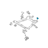 OEM Kia Spectra5 Bracket-Roll Support Diagram - 4317028560