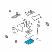 OEM Chrysler 300 Pan-Oil Diagram - 4792861AC